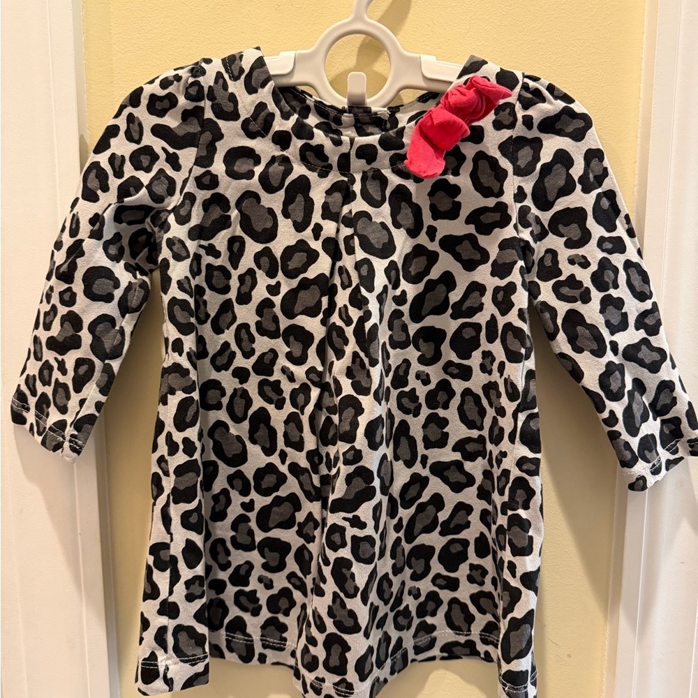 Gymboree Baby Girls Animal Print Dress Size 12-18 Months